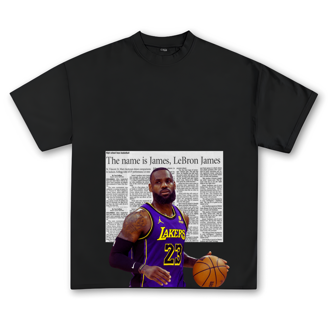 LEBRON JAMES TEE image 0